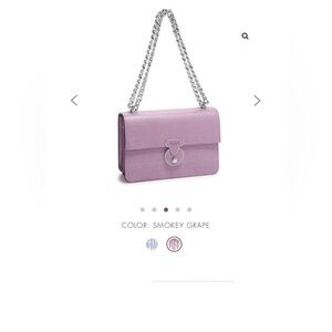 Henry Bendel Smokey Pink Chain Shoulder Bag
